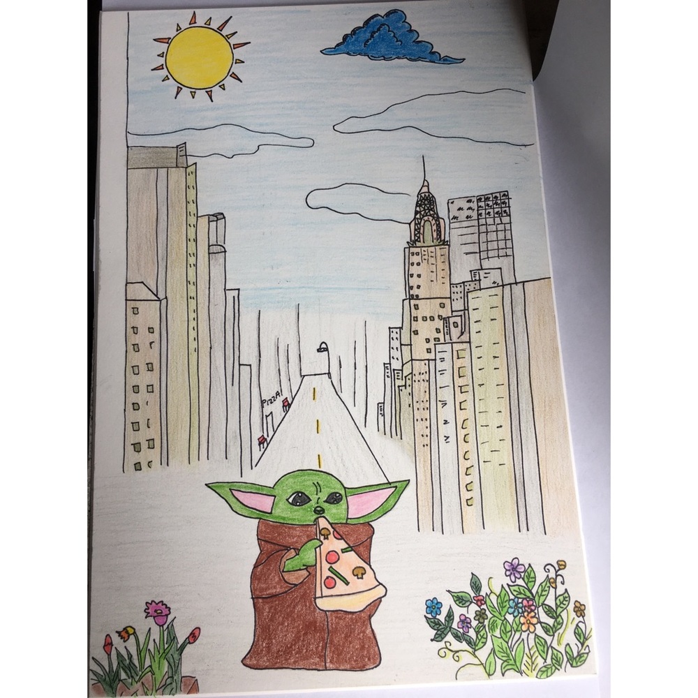 Baby Yoda in New York 🗽💚